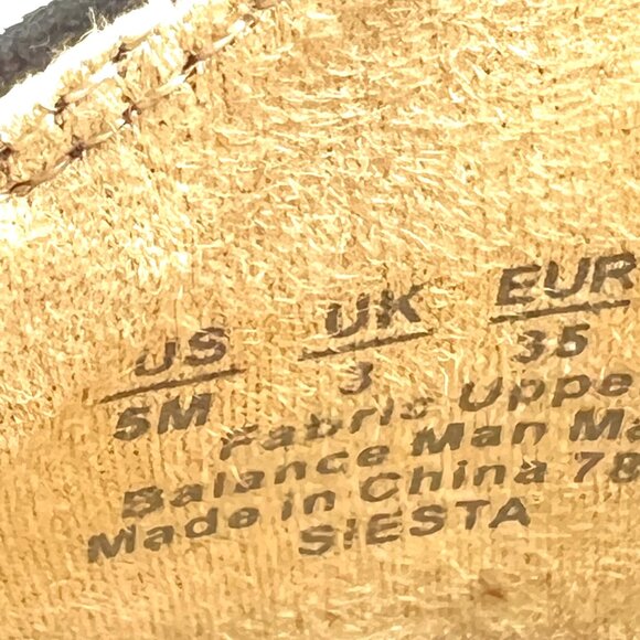 Lifestride Size 5 Siesta Black‎ Microsuede Espadrilles Wedges Sandals Shoes - Picture 13 of 13